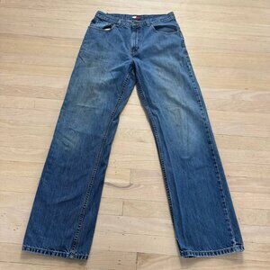 Tommy Hilfiger Vintage 90s Flag Patch Relaxed Straight Blue Men's 31x33 Jeans